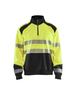 Sweat col camionneur haute-visibilité Blåkläder 3556 Jaune fluo/Noir Blaklader - 355625283399
