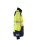 Sweat zippé haute-visibilité Blåkläder 3558 Jaune fluo/Marine Blaklader - 355825283389