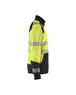 Sweat zippé haute-visibilité Blåkläder 3558 Jaune fluo/Noir Blaklader - 355825283399