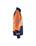 Sweat zippé haute-visibilité Blåkläder 3558 Orange fluo/Marine Blaklader - 355825285389