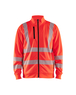 Sweat zippé haute-visibilité Blåkläder 3563 Rouge fluo Blaklader - 356325385500