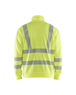 Sweat col zippé haute-visibilité Blåkläder 3564 Jaune fluo Blaklader - 356425383300