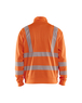Sweat col zippé haute-visibilité Blåkläder 3564 Orange fluo Blaklader - 356425385300