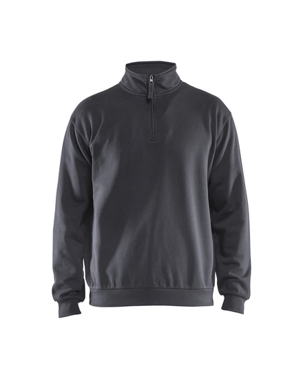 Sweat col zippé Blåkläder 3587 Gris moyen Blaklader - 358711699600