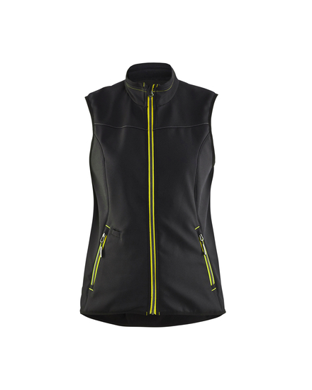 Gilet softshell sans manches femme Blåkläder 3851 Noir/Jaune fluo Blaklader - 385125169933