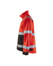 Veste haute-visibilité Blåkläder 4064 Rouge fluo/Noir Blaklader - 406418115599