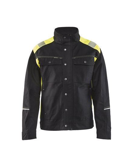 Veste artisan Blåkläder 4095 Noir/Jaune fluo Blaklader - 409513709933