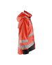 Veste de pluie Blåkläder 4302 Rouge fluo/Noir Blaklader - 430220035599