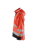 Veste de pluie Blåkläder 4302 Rouge fluo/Noir Blaklader - 430220035599