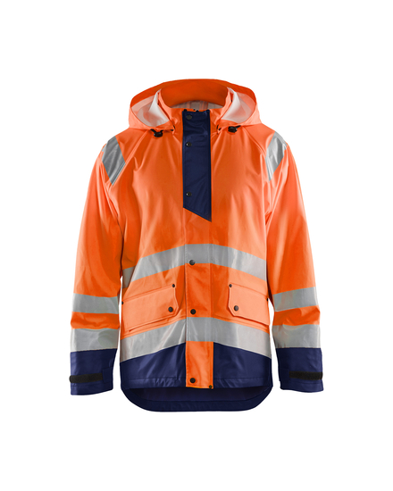 Veste de pluie haute-visibilité niveau 1 Blåkläder 4323 Orange fluo/Marine Blaklader - 432320005389