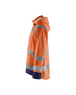 Veste de pluie haute-visibilité niveau 1 Blåkläder 4323 Orange fluo/Marine Blaklader - 432320005389