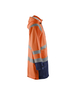 Veste de pluie haute visibilité Blåkläder 4324 Orange fluo/Marine Blaklader - 432420005389