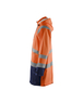 Veste de pluie haute visibilité Blåkläder 4324 Orange fluo/Marine Blaklader - 432420005389