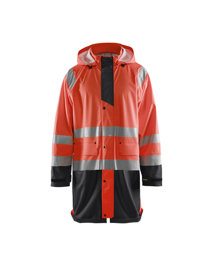 Veste de pluie haute visibilité Blåkläder 4324 Rouge fluo/Noir Blaklader - 432420005599