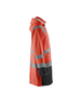 Veste de pluie haute visibilité Blåkläder 4324 Rouge fluo/Noir Blaklader - 432420005599
