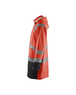 Veste de pluie haute visibilité Blåkläder 4324 Rouge fluo/Noir Blaklader - 432420005599