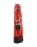 Manteau de pluie haute-visibilité niveau 1 Blåkläder 4325 Rouge fluo/Noir Blaklader - 432520005599