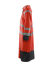 Manteau de pluie haute-visibilité niveau 1 Blåkläder 4325 Rouge fluo/Noir Blaklader - 432520005599
