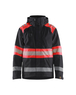 Veste hardshell haute-visibilité Blåkläder 4420 Noir/Rouge fluo Blaklader - 442019779955