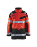 Parka hiver haute-visibilité Blåkläder 4426 Rouge fluo/Noir Blaklader - 442619975599