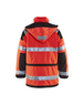 Parka hiver haute-visibilité Blåkläder 4426 Rouge fluo/Noir Blaklader - 442619975599