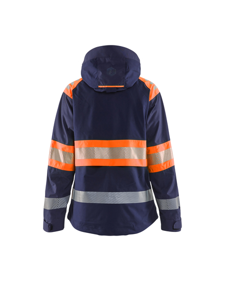 Veste hardshell haute-visibilité femme Blåkläder 4430 Marine/Orange fluo Blaklader - 443019778953