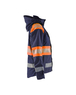 Veste hardshell haute-visibilité femme Blåkläder 4430 Marine/Orange fluo Blaklader - 443019778953