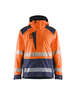 Veste hardshell haute-visibilité Blåkläder 4435 Orange fluo/Marine Blaklader - 443519875389