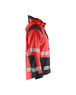 Veste hardshell haute-visibilité Blåkläder 4435 Rouge fluo/Noir Blaklader - 443519875599