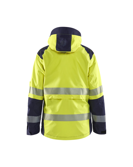 Veste hardshell haute-visibilité femme Blåkläder 4436 Jaune fluo/Marine Blaklader - 443619873389
