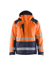 Veste hiver haute-visibilité Blåkläder 4455 Orange fluo/Marine Blaklader - 445519875389