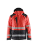 Veste hiver haute-visibilité Blåkläder 4455 Rouge fluo/Noir Blaklader - 445519875599