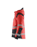Veste hiver haute-visibilité Blåkläder 4455 Rouge fluo/Noir Blaklader - 445519875599