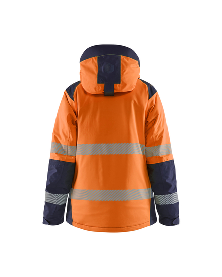 Veste hiver haute-visibilité femme Blåkläder 4456 Orange fluo/Marine Blaklader - 445619875389