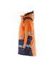 Parka hiver haute-visibilité Blåkläder 4457 Orange fluo/Marine Blaklader - 445719875389