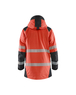 Parka hiver haute-visibilité Blåkläder 4457 Rouge fluo/Noir Blaklader - 445719875599