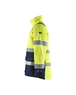 Parka hiver retardant flamme Blåkläder 4467 Jaune fluo/Marine Blaklader - 446715143389