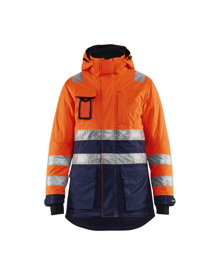Parka hiver haute-visibilité Femme Blåkläder 4472 Orange fluo/Marine Blaklader - 447219875389