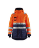 Parka hiver haute-visibilité Femme Blåkläder 4472 Orange fluo/Marine Blaklader - 447219875389