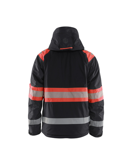 Veste hiver haute-visibilité Blåkläder 4480 Noir/Rouge fluo Blaklader - 448019779955