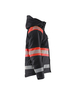 Veste hiver haute-visibilité Blåkläder 4480 Noir/Rouge fluo Blaklader - 448019779955