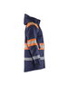 Parka hiver haute-visibilité Blåkläder 4485 Marine/Orange fluo Blaklader - 448519778953