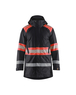 Parka hiver haute-visibilité Blåkläder 4485 Noir/Rouge fluo Blaklader - 448519779955