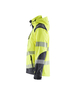 Veste Softshell haute-visibilité Blåkläder 4491 Jaune fluo/Gris moyen Blaklader - 449125133396