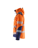 Veste Softshell haute-visibilité Blåkläder 4491 Orange fluo/Marine Blaklader - 449125135389
