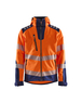 Veste Softshell haute-visibilité Blåkläder 4491 Orange fluo/Marine Blaklader - 449125135389