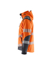 Veste Softshell haute-visibilité Blåkläder 4491 Orange fluo/Gris anthracite Blaklader - 449125135396