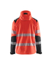Veste Softshell haute-visibilité Blåkläder 4491 Rouge fluo/Noir Blaklader - 449125135599