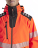 Veste Softshell haute-visibilité Blåkläder 4491 Rouge fluo/Noir Blaklader - 449125135599