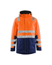 Parka hiver haute-visibilité Blåkläder 4495 Orange fluo/Marine Blaklader - 449519875389